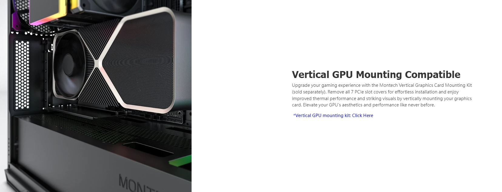 Кутия Montech AIR 903 MAX Mid-tower TG ARGB Black