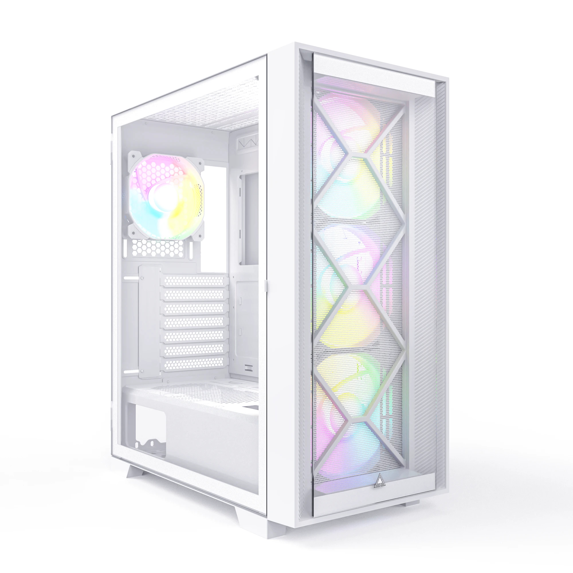 Θήκη Montech AIR 1000 PREMIUM Mid-tower Case TG ARGB Λευκή