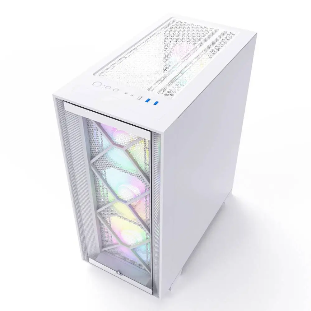 Θήκη Montech AIR 1000 PREMIUM Mid-tower Case TG ARGB Λευκή