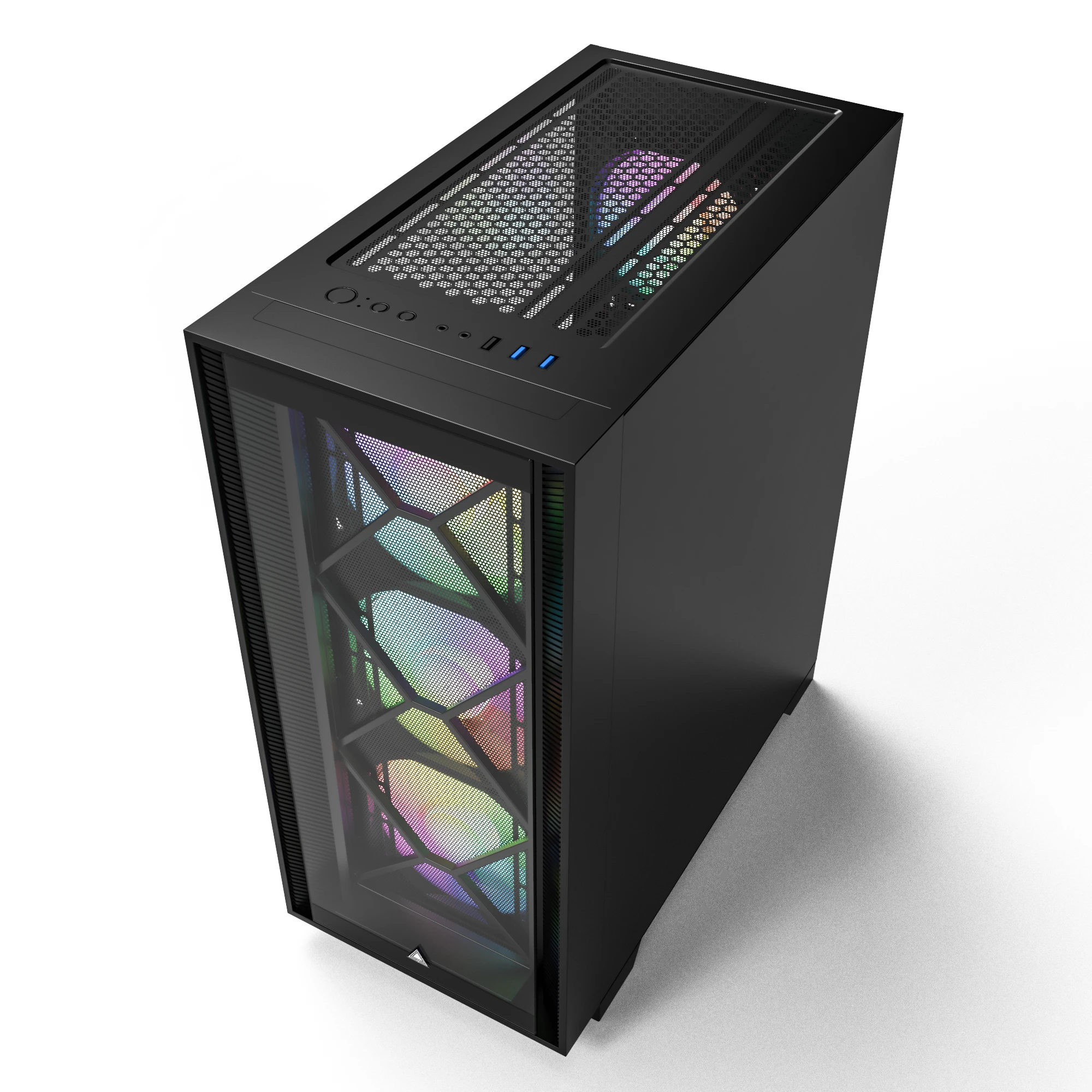 Кутия Montech AIR 1000 PREMIUM Mid-tower Case TG ARGB Black