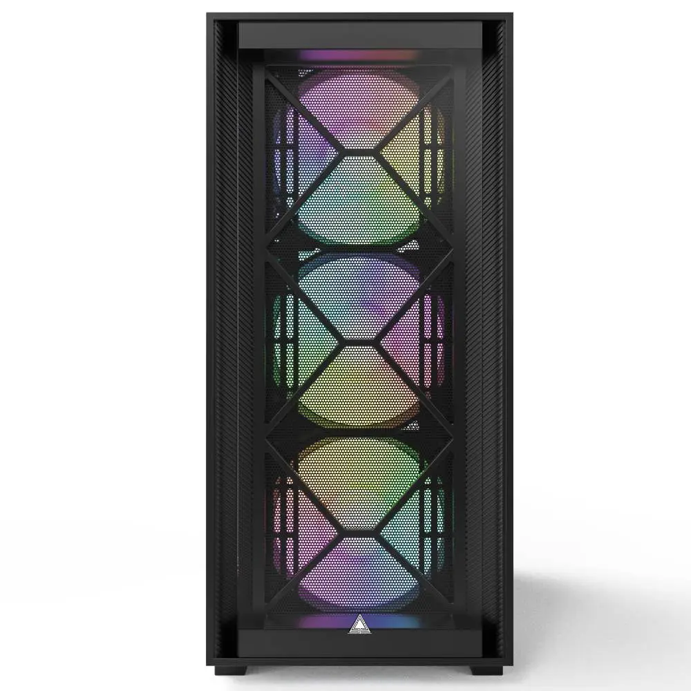 Кутия Montech AIR 1000 PREMIUM Mid-tower Case TG ARGB Black