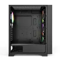 Кутия Montech AIR 1000 PREMIUM Mid-tower Case TG ARGB Black