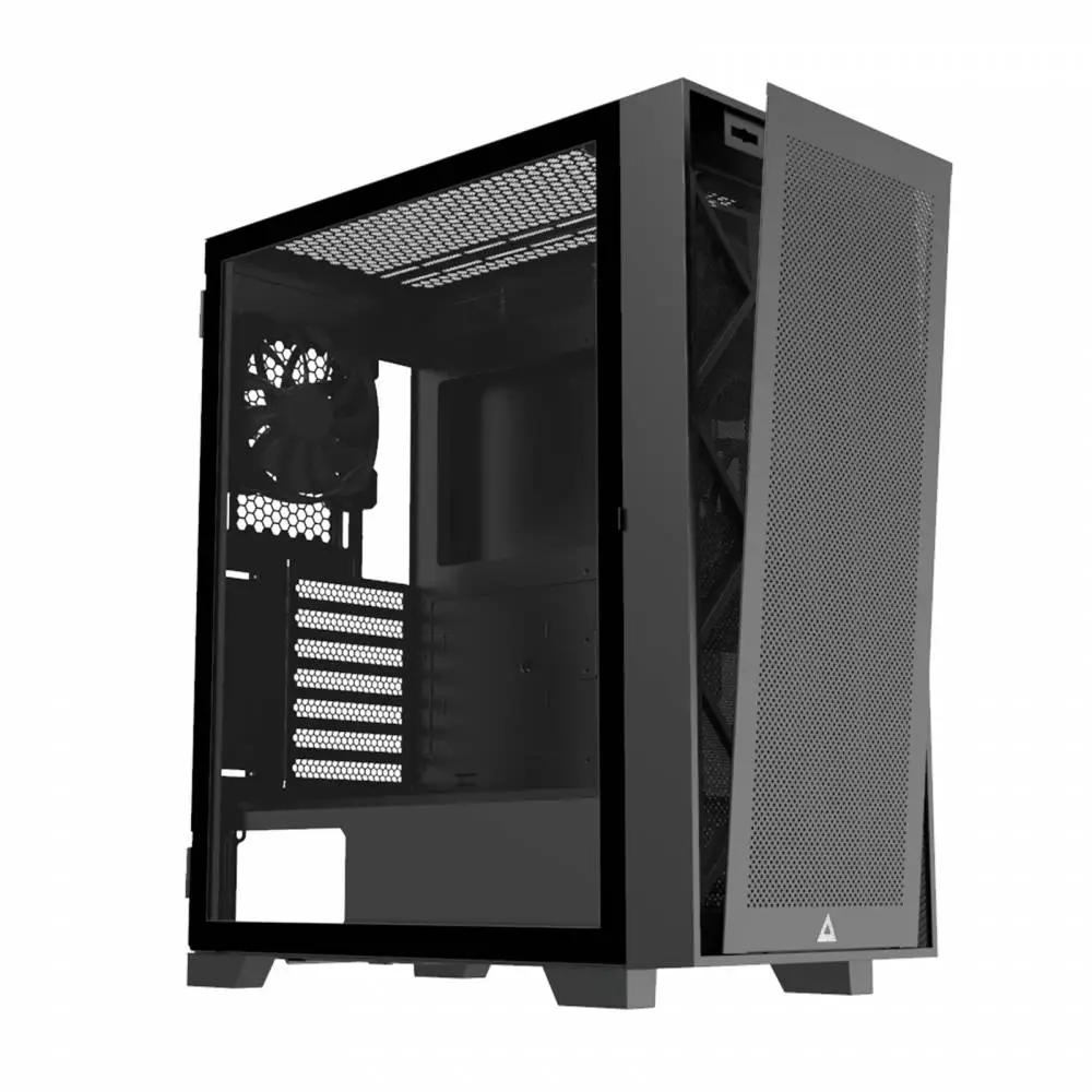 Кутия Montech AIR 1000 LITE Mid-tower Case TG Black