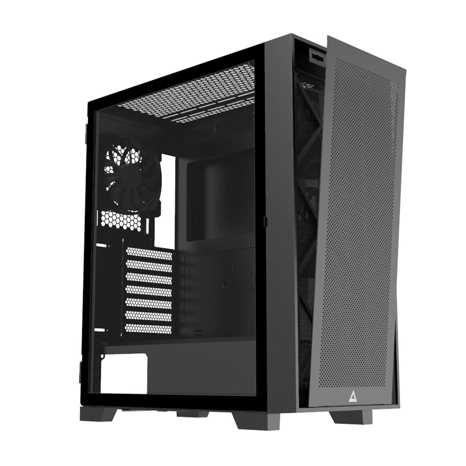 Кутия Montech AIR 1000 LITE Mid-tower Case TG Black