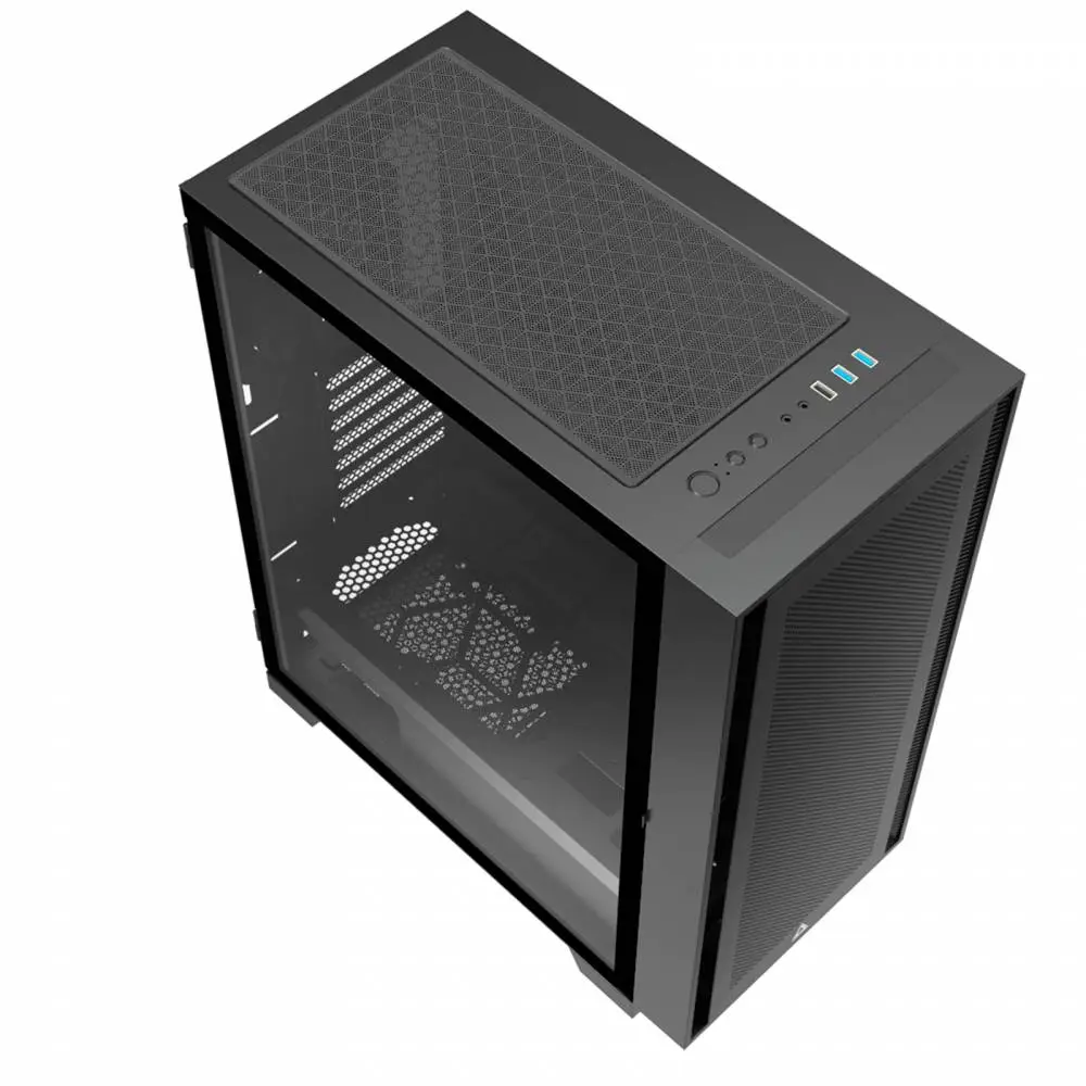 Кутия Montech AIR 1000 LITE Mid-tower Case TG Black