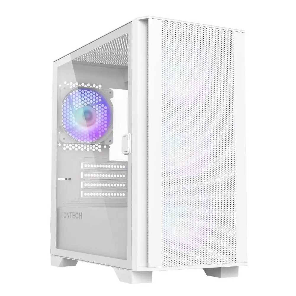 Θήκη Montech AIR 100 ARGB Micro ATX Case TG ARGB Λευκή