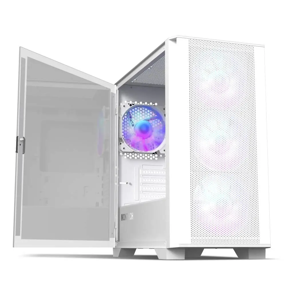 Θήκη Montech AIR 100 ARGB Micro ATX Case TG ARGB Λευκή