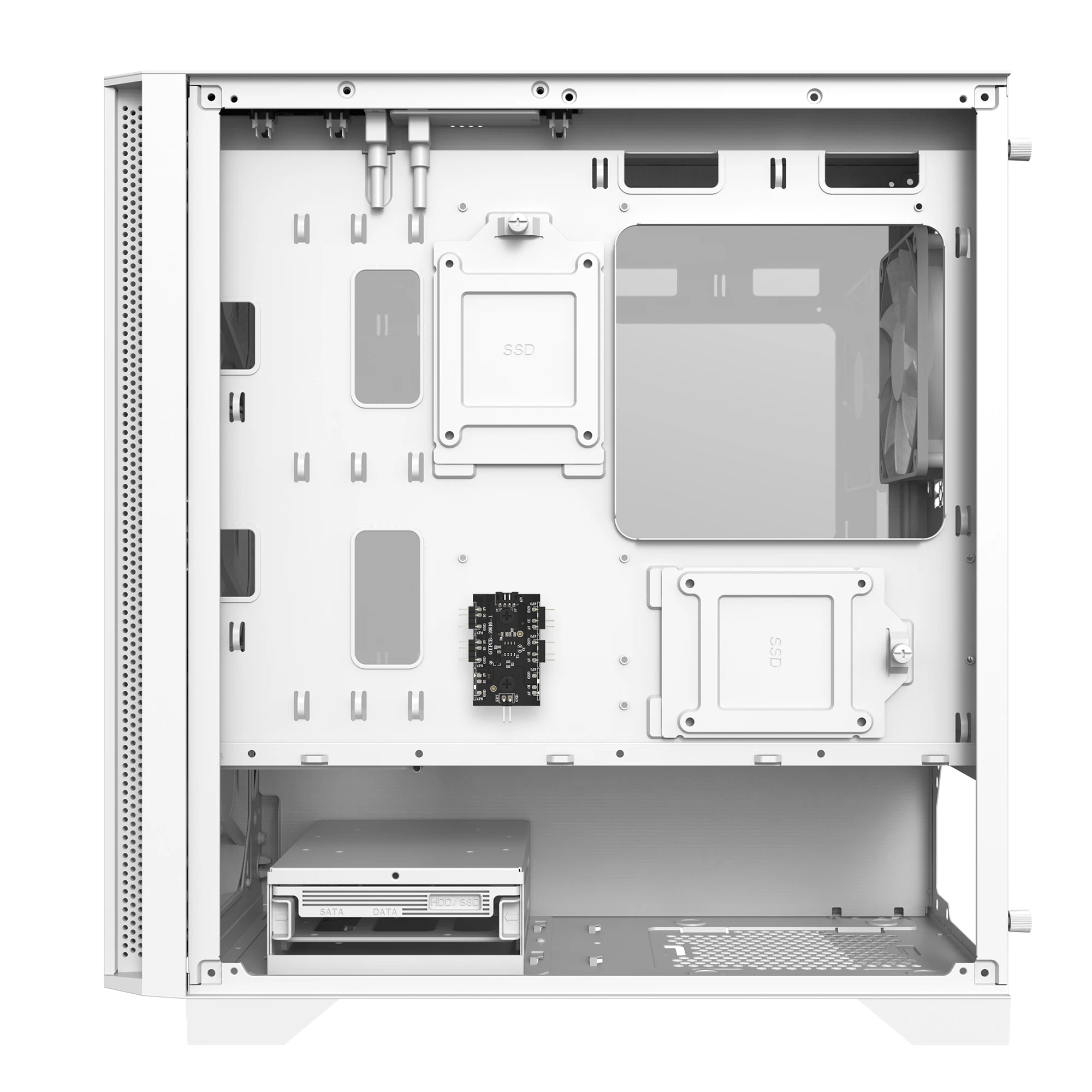 Θήκη Montech AIR 100 ARGB Micro ATX Case TG ARGB Λευκή