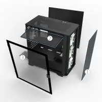 Кутия Montech AIR 100 ARGB Micro ATX Case TG ARGB Black