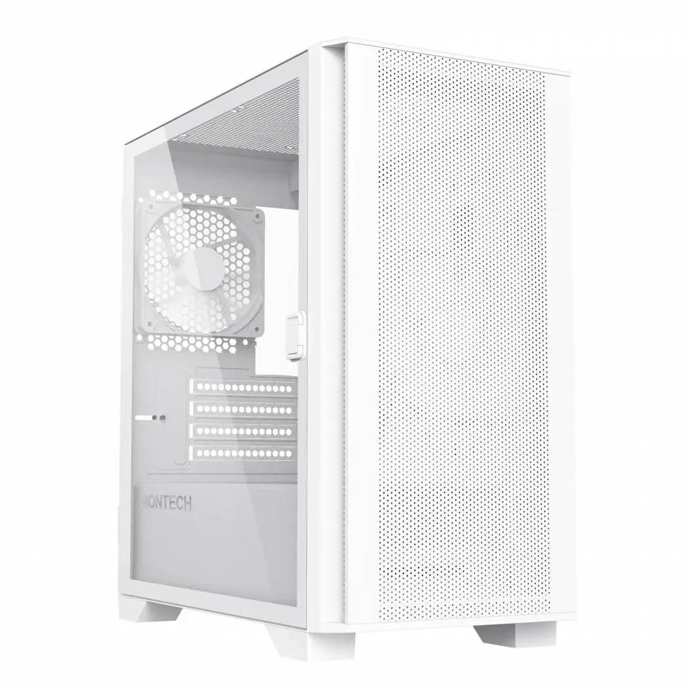 Кутия Montech AIR 100 LITE Micro ATX Case TG White
