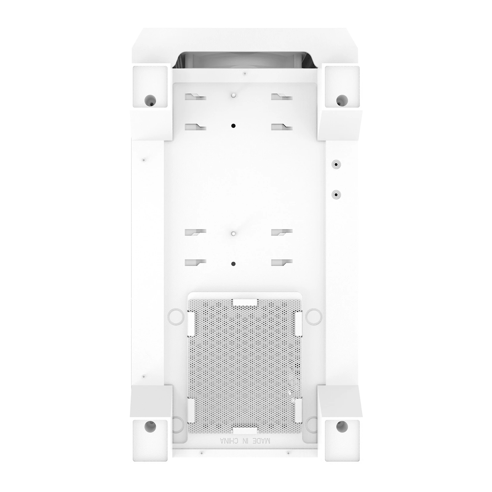 Кутия Montech AIR 100 LITE Micro ATX Case TG White