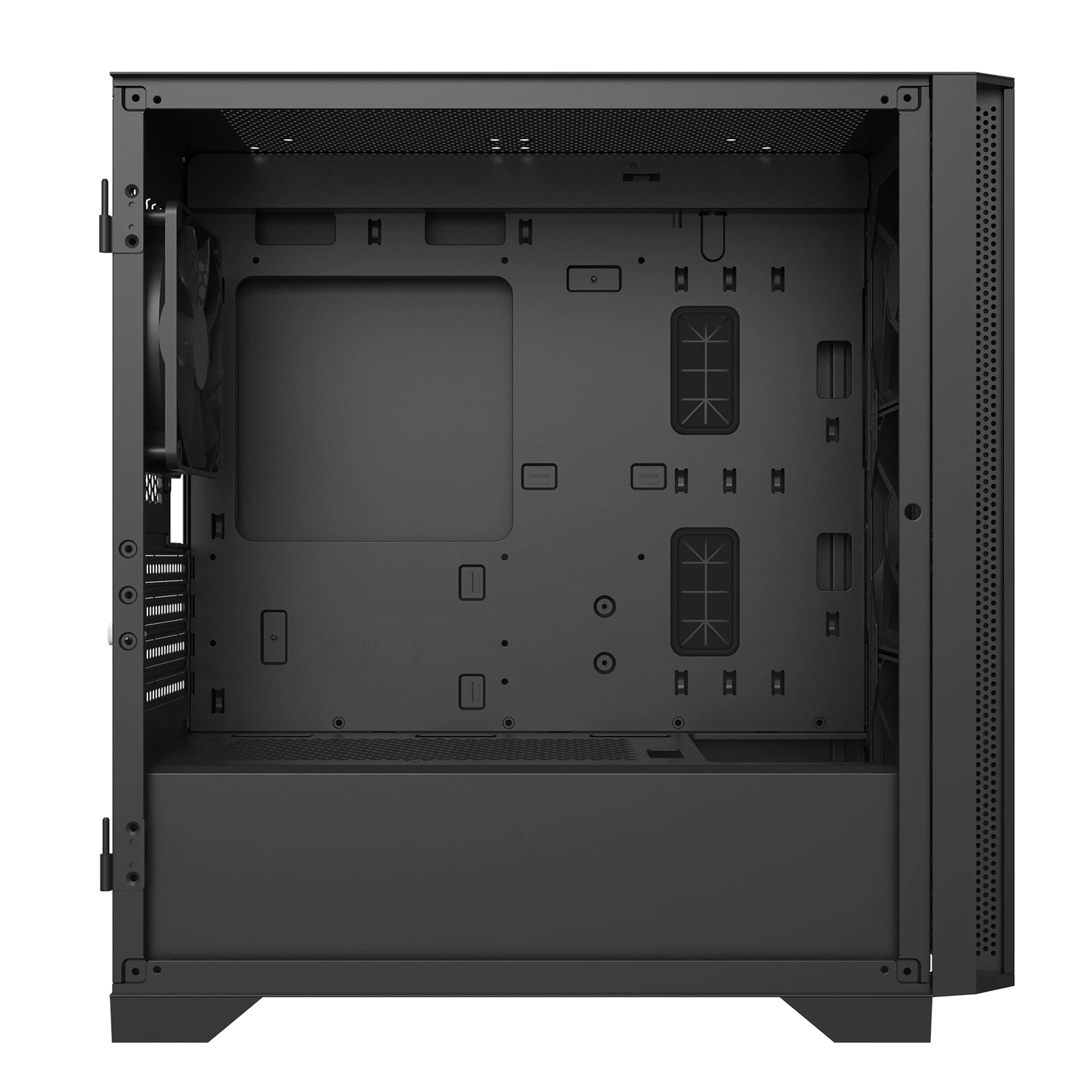 Кутия Montech AIR 100 LITE Micro ATX Case TG Black