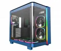 Кутия MONTECH KING 95 PRO ARGB, TG, Mid-Tower, Син