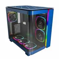 Кутия MONTECH KING 95 PRO ARGB, TG, Mid-Tower, Син