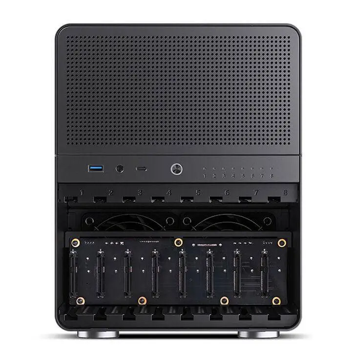 Кутия Jonsbo N3 NAS Mini-ITX Black