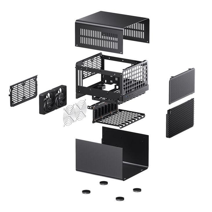 Кутия Jonsbo N3 NAS Mini-ITX Black