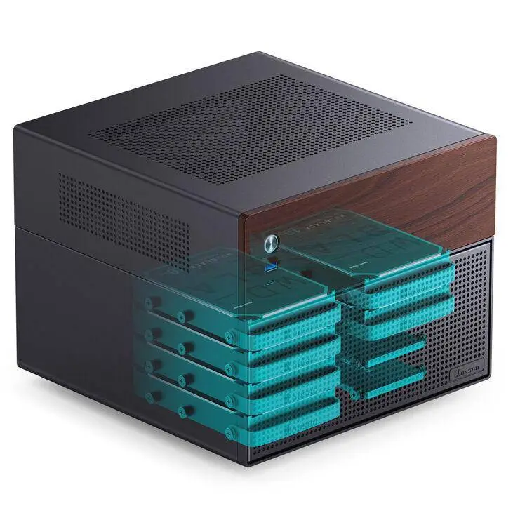 Θήκη Jonsbo N4 NAS m-ATX Black