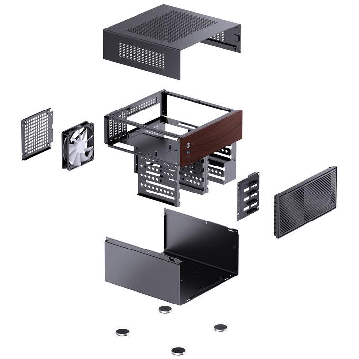 Θήκη Jonsbo N4 NAS m-ATX Black
