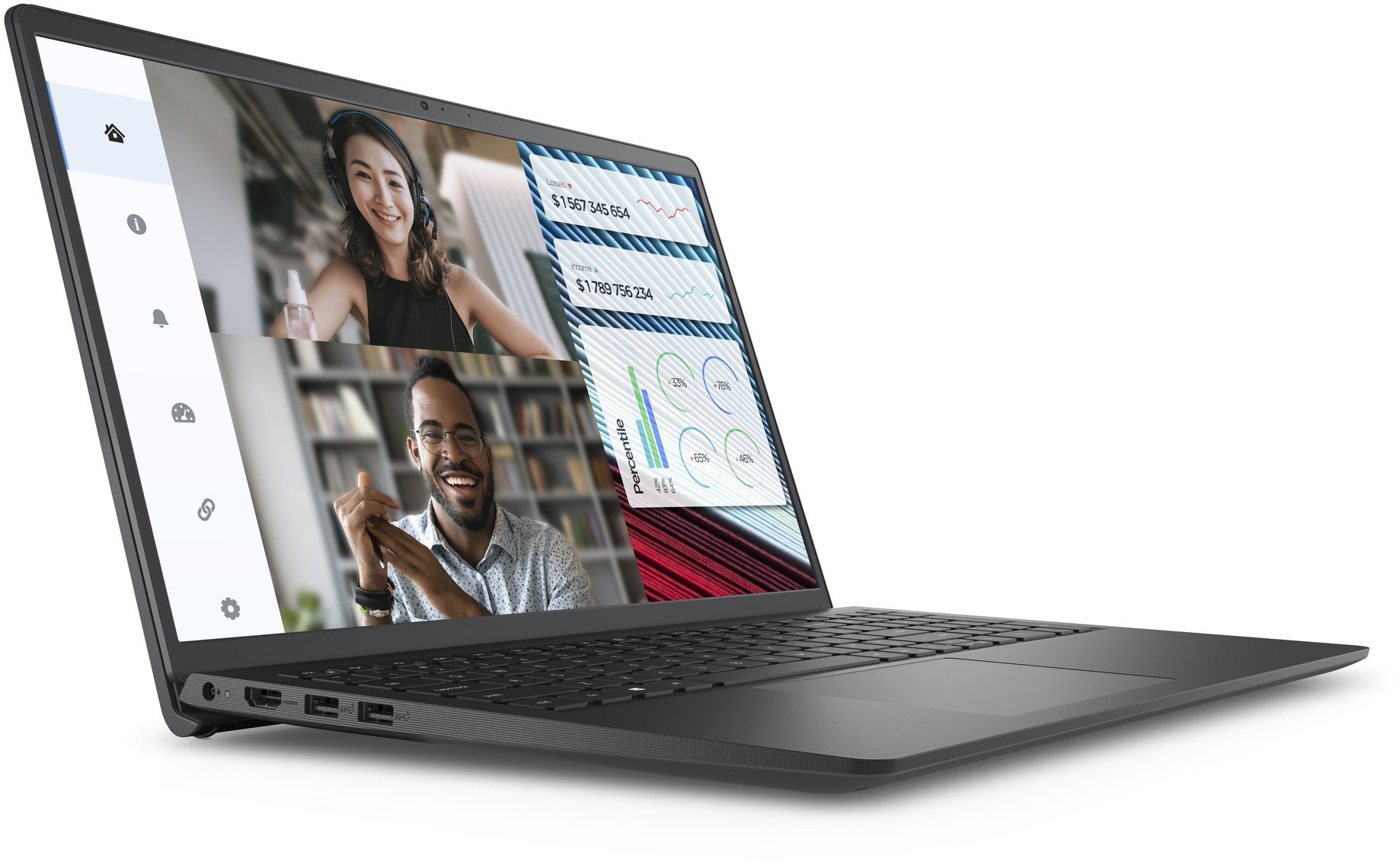Лаптоп Dell Vostro 3520 - N3001PVNB3520EMEA01_UBU0-14