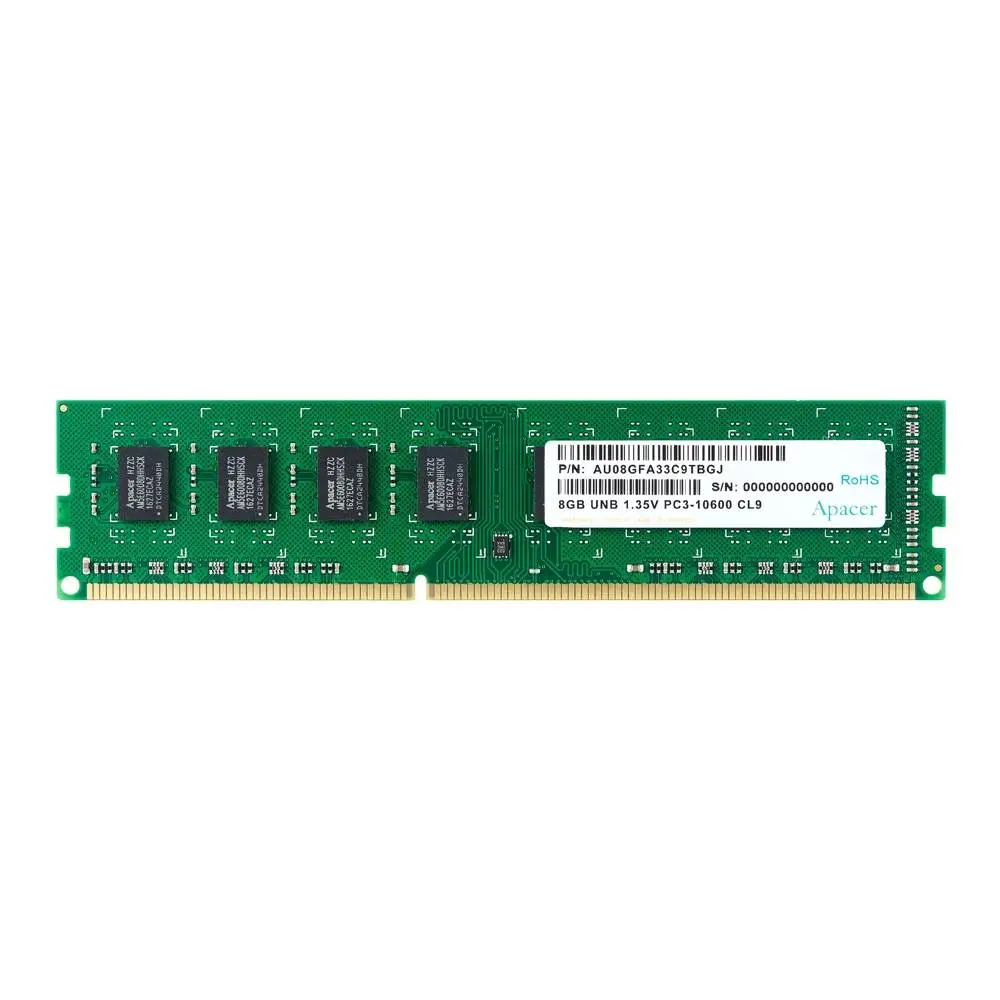 Памет Apacer 4GB DDR3 DIMM 1600MHz CL11 - AU04GFA60CATBGC