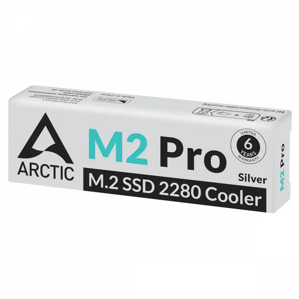 Охладител Arctic M.2 2280 SSD Cooler - M2 Pro (Silver) ACOTH00002A
