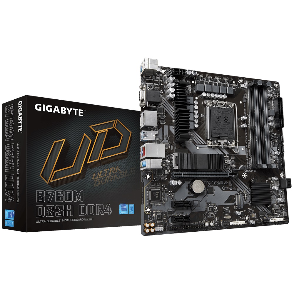 Дънна платка Gigabyte B760M DS3H DDR4 LGA1700