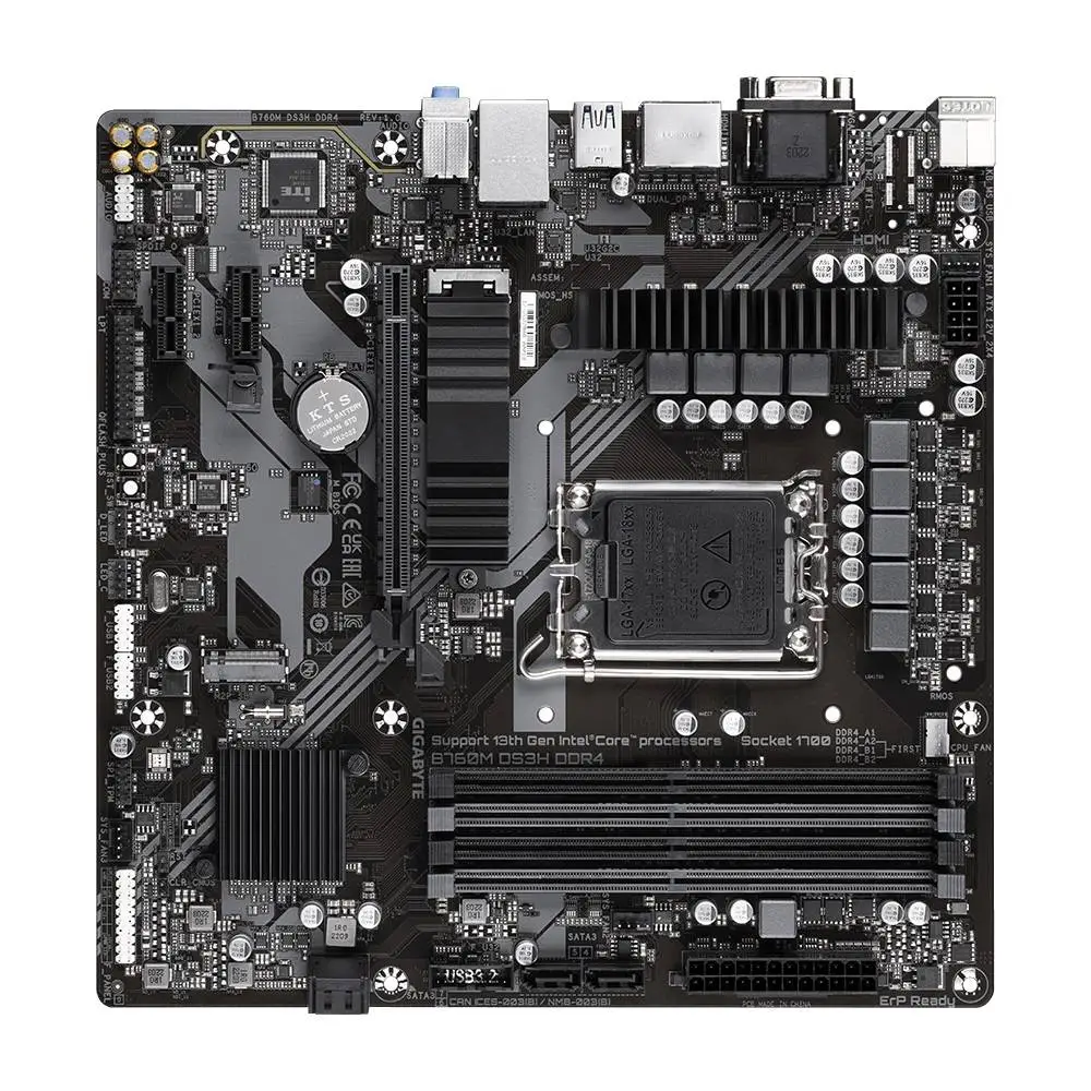 Дънна платка Gigabyte B760M DS3H DDR4 LGA1700