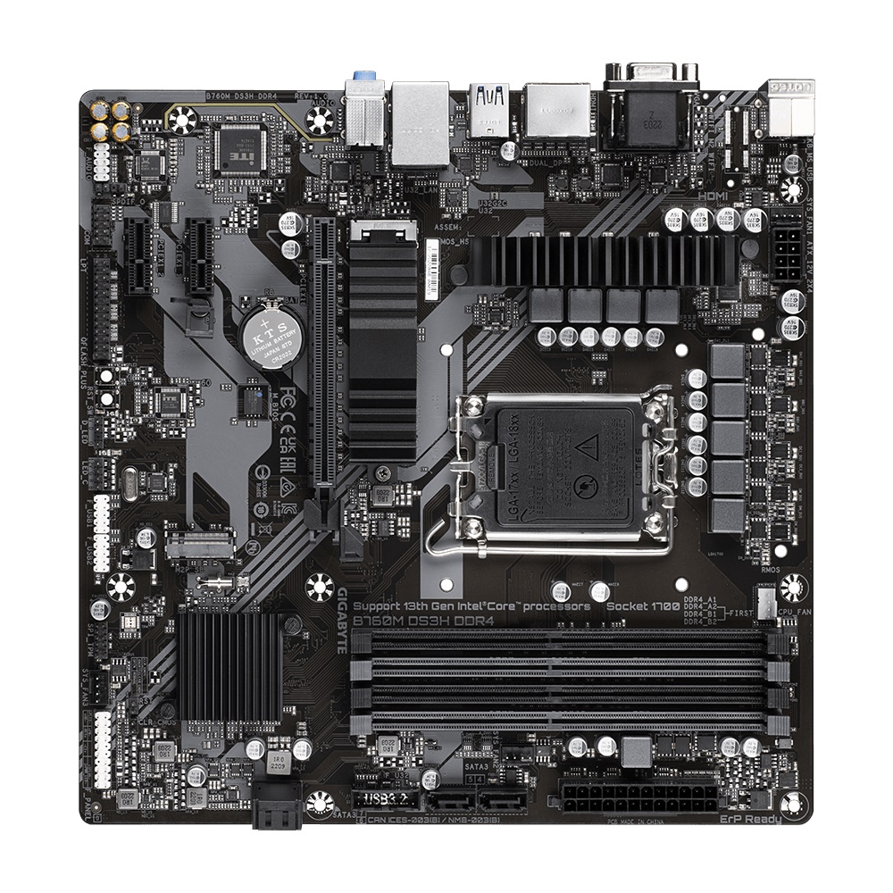 Дънна платка Gigabyte B760M DS3H DDR4 LGA1700