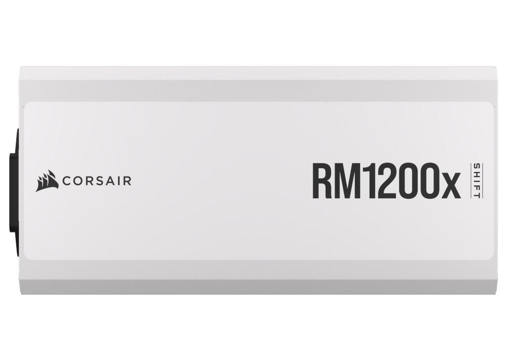 Захранване Corsair RM1200x SHIFT 80 PLUS Gold Fully Modular ATX 3.1 White - CP-9020276-EU