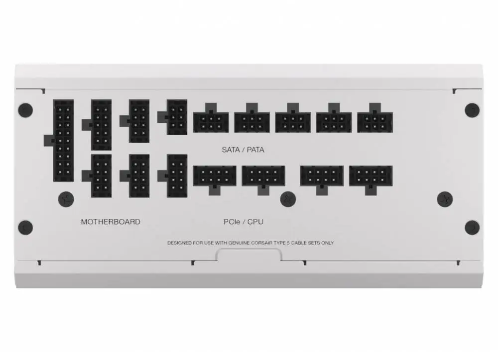 Захранване Corsair RM1200x SHIFT 80 PLUS Gold Fully Modular ATX 3.1 White - CP-9020276-EU