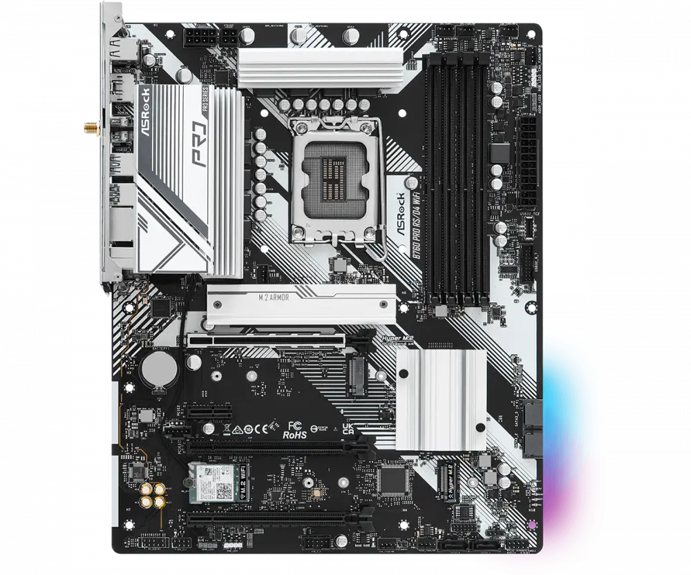 Дънна платка Asrock B760 Pro RS/D4 WiFi