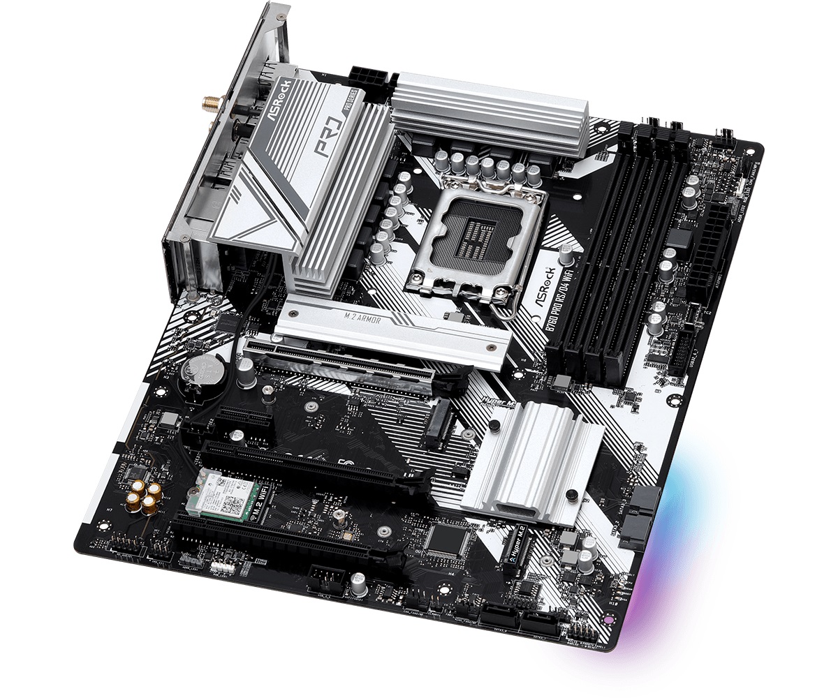 Дънна платка Asrock B760 Pro RS/D4 WiFi