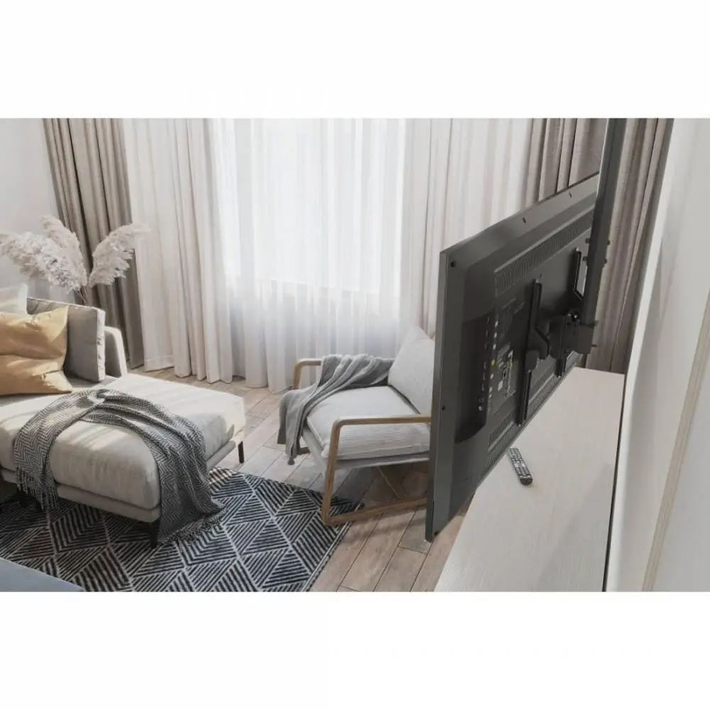 Стойка за таван Hama TV, въртяща се, накланяща се, 165 см (65") до 50 кг, 220878