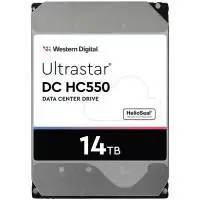 Твърд диск WD Utrastar DC HC550 14TB 3.5" 7200rpm 512MB SATA3 6Gb/s - WUH721814ALE6L4