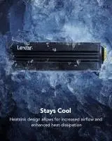 Диск SSD Lexar NM790 with Heatsink 4TB M.2 2280 NVMe PCIe Gen4x4 - LNM790X004T-RN9NG