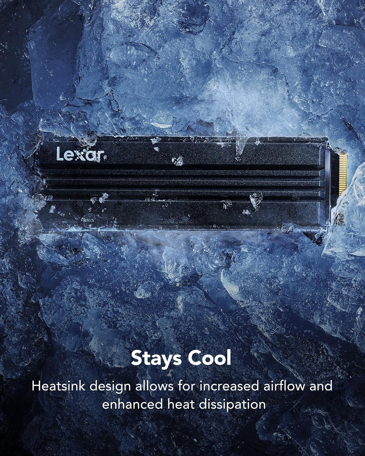 Диск SSD Lexar NM790 with Heatsink 4TB M.2 2280 NVMe PCIe Gen4x4 - LNM790X004T-RN9NG