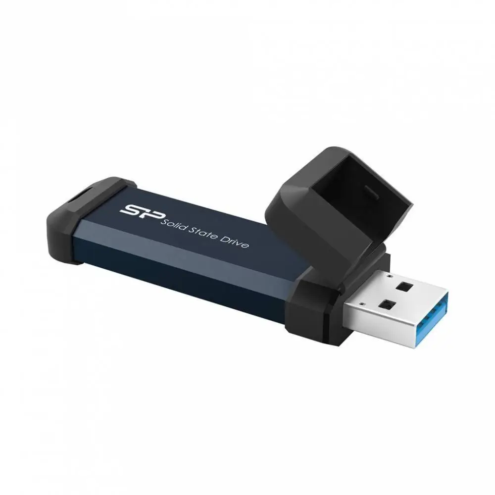 External SSD Silicon Power MS60 Blue 500GB, USB-A 3.2 Gen2