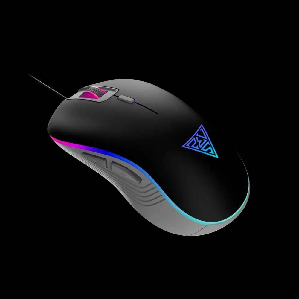 Геймърски комплект GAMDIAS HERMES E5  COMBO 2-in-1 Keyboard, Mouse   - Blue Switches, 3600dpi