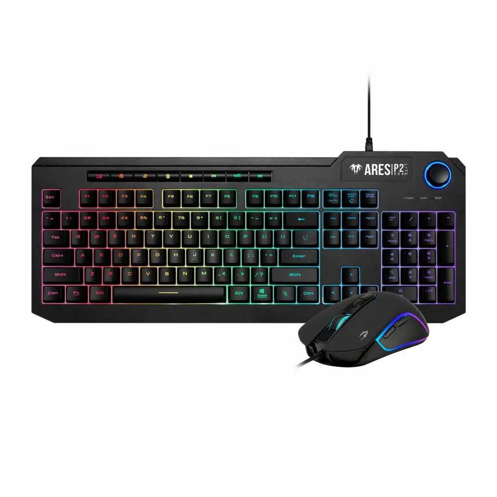 Геймърски комплект GAMDIAS ARES P2 Lite COMBO 2-in-1 Keyboard, Mouse