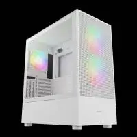 Кутия Gamdias TALOS E3 MESH ELITE White Case EATX aRGB Tempered Glass