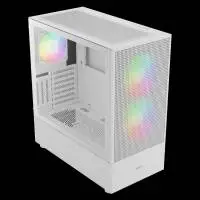 Кутия Gamdias TALOS E3 MESH ELITE White Case EATX aRGB Tempered Glass