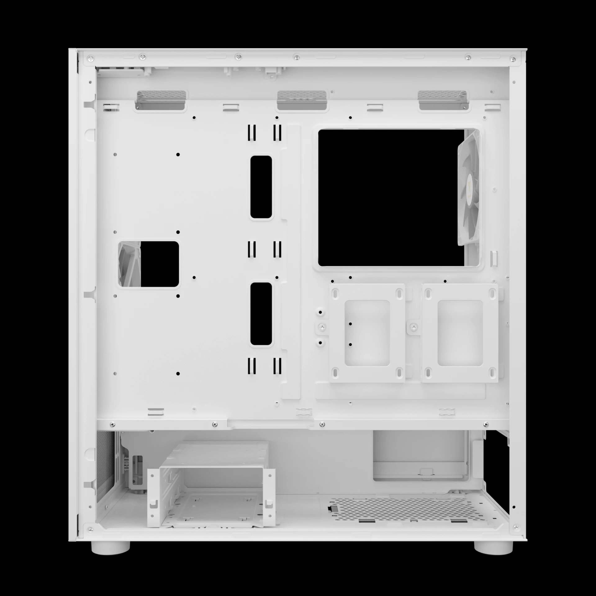 Кутия Gamdias TALOS E3 MESH ELITE White Case EATX aRGB Tempered Glass