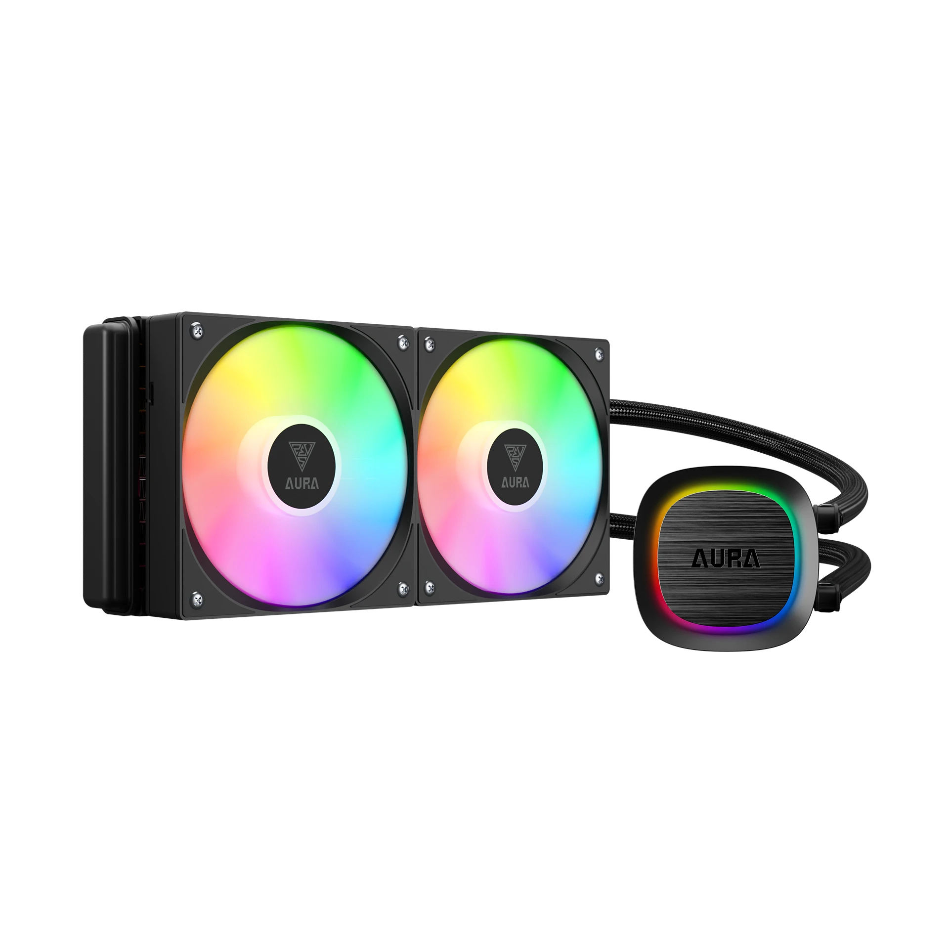 Водяное охлаждение для процессора Gamdias AURA GL240 v2 Water Cooling 240mm aRGB