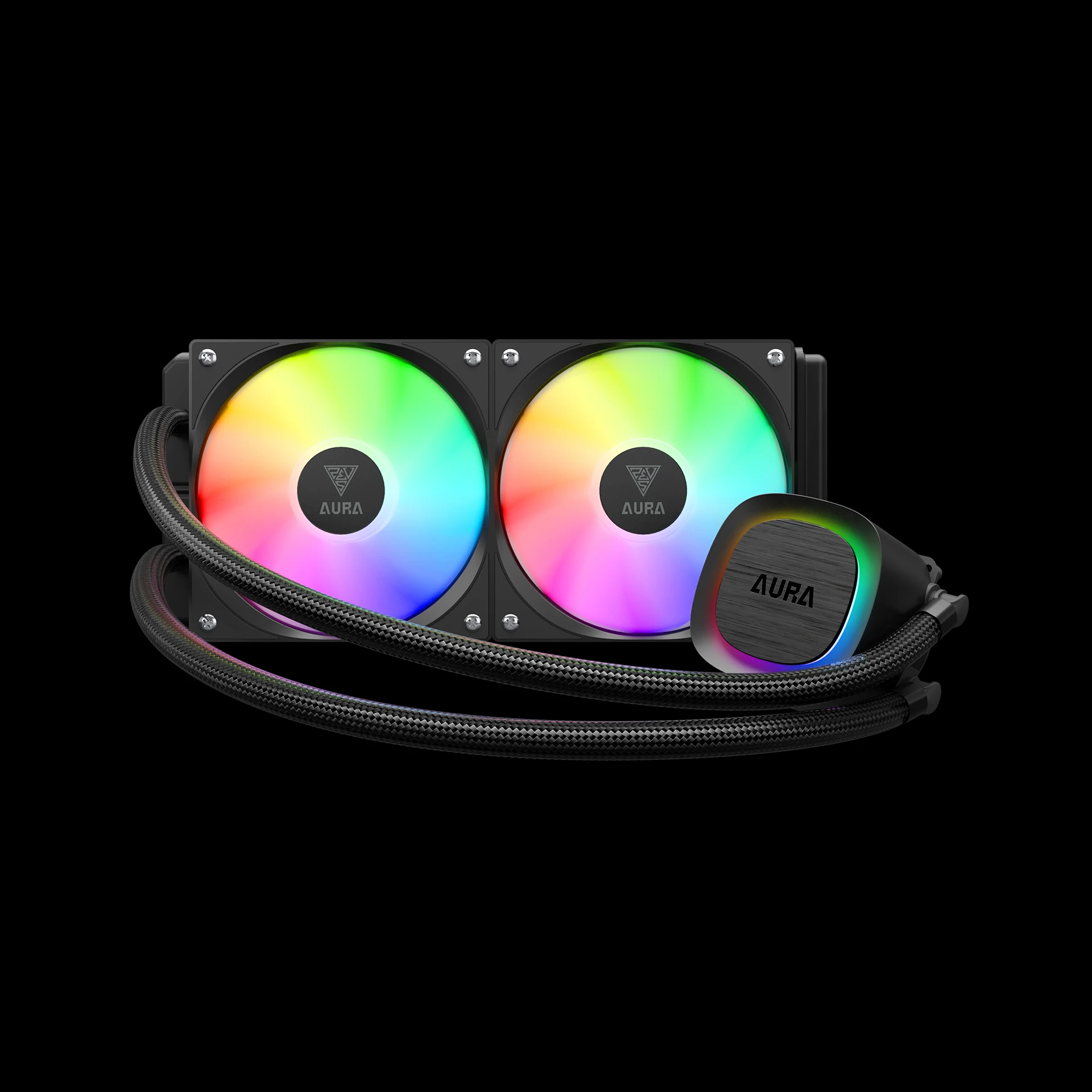 Водяное охлаждение для процессора Gamdias AURA GL240 v2 Water Cooling 240mm aRGB
