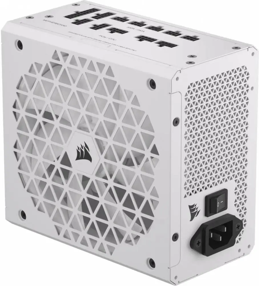 Захранване Corsair RM1000x SHIFT White 1000W 80 Plus Gold PSU ATX 3.0, PCIe Gen5 - CP-9020275-EU