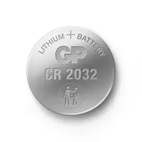Бутонна батерия литиева GP CR2032 3V  4 бр. в блистер / цена за 4 бр. батерия/ GP