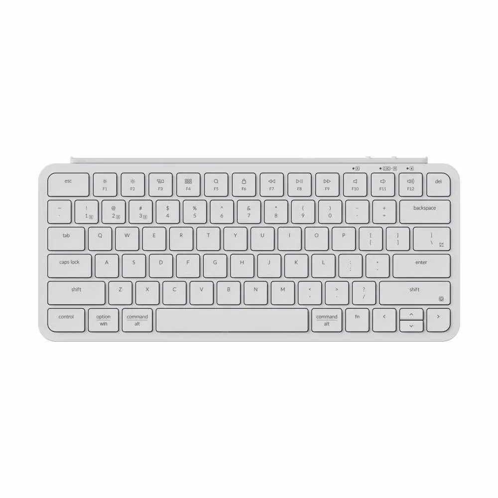 Tastatură wireless Keychron B1 Pro Ultra-Slim Ivory White