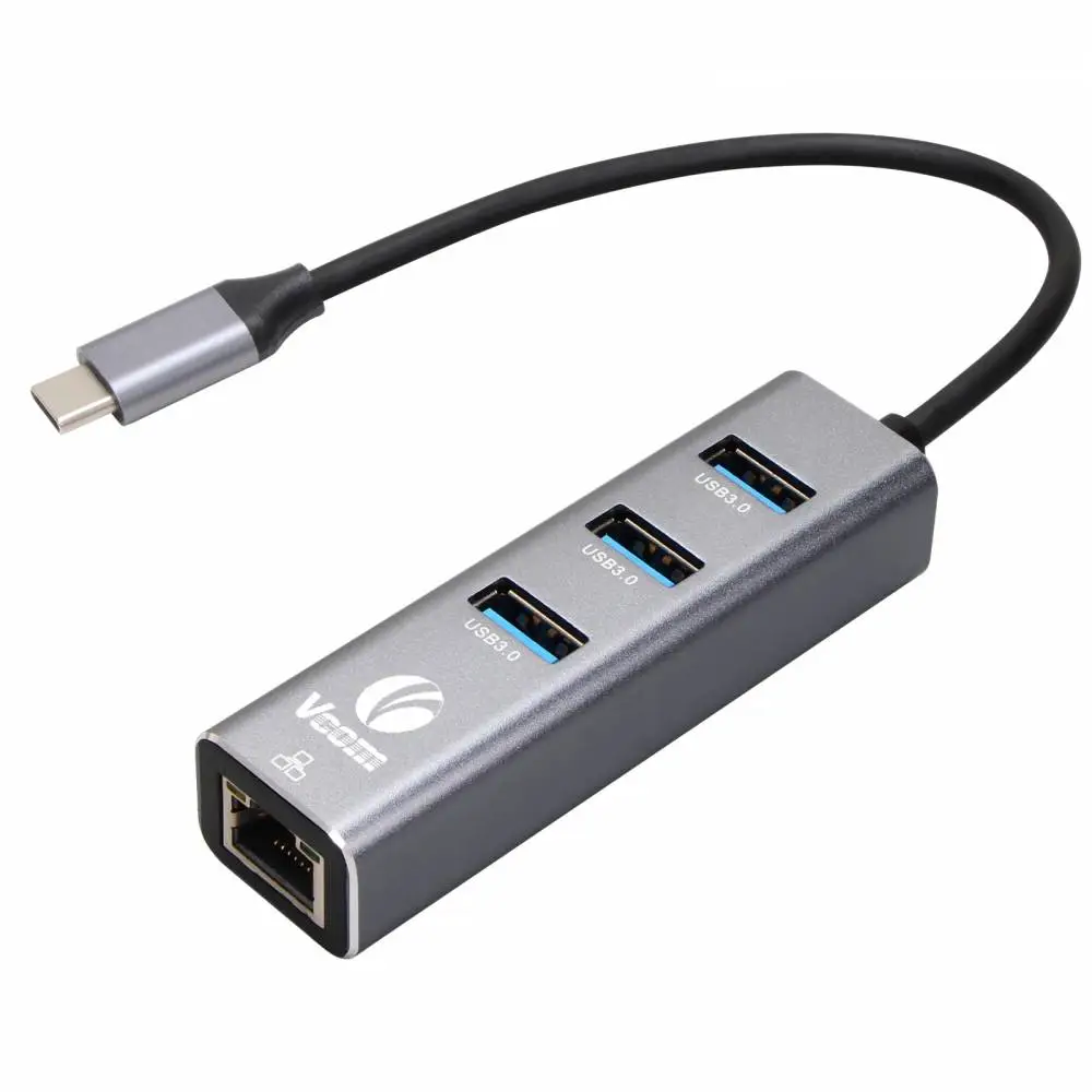 VCom docking station Docking USB Type-C to USB3.0 x 3 + LAN - DH311B