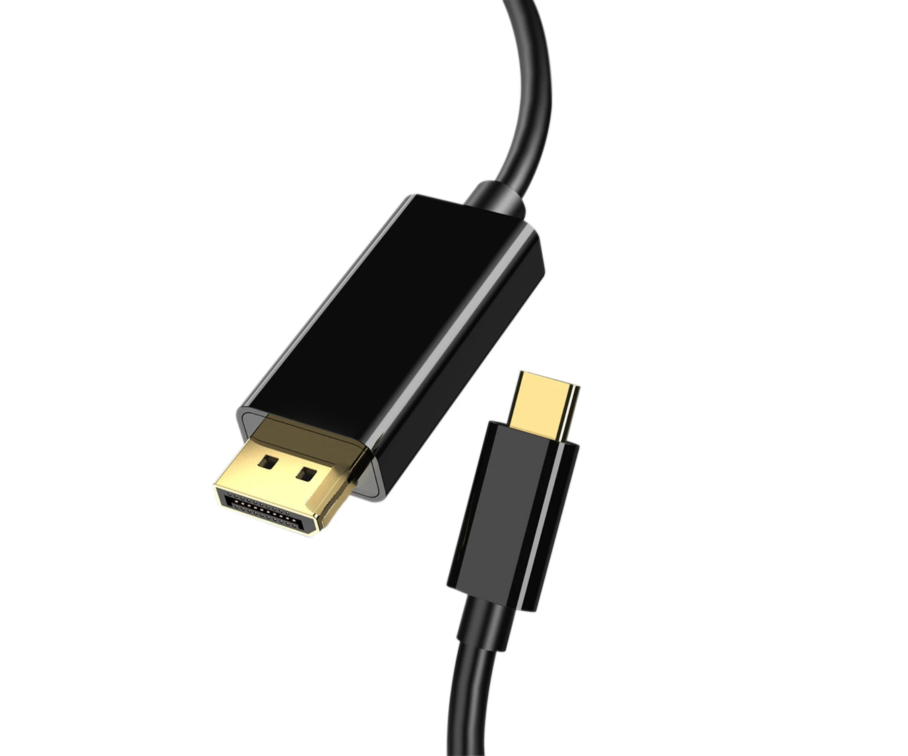 VCom câble Type-C to DisplayPort - 8K Noir - CU422C-1.8m