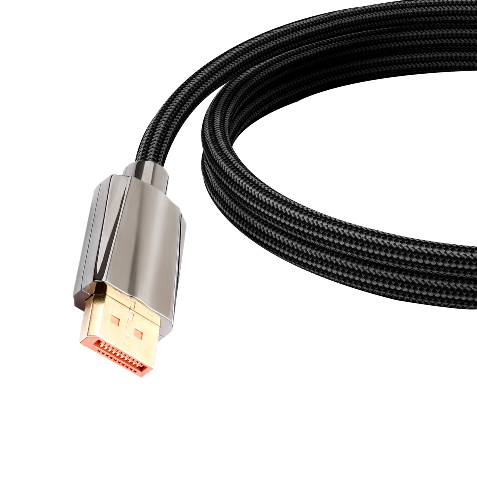 VCom кабель Display Port 2.1 DP M / M - 16K, Black - CG655-2.0m